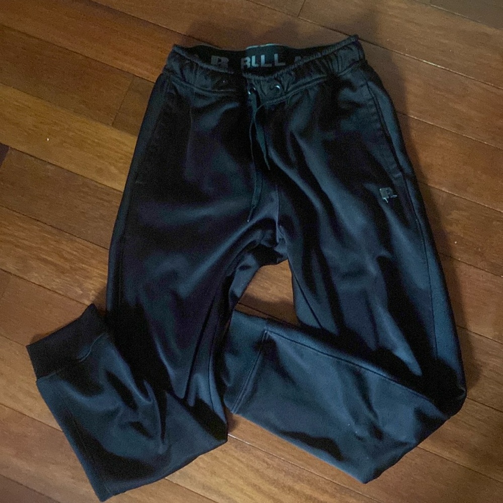 Mens Joggers Black  Size Small